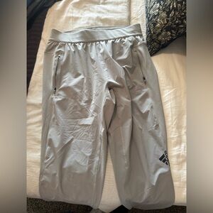 Men’s Adidas Light Gray Joggers